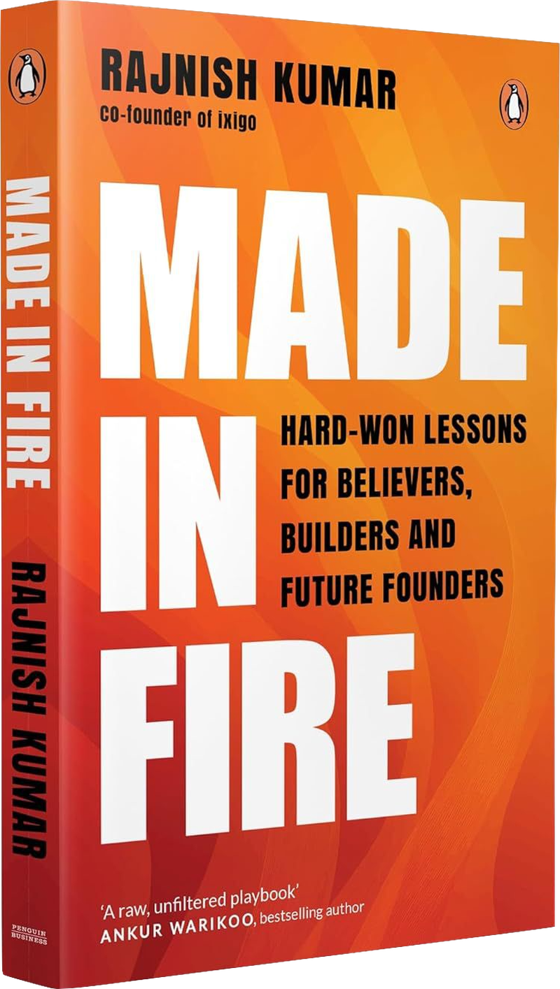 Made in Fire by Rajnish Kumar — book cover